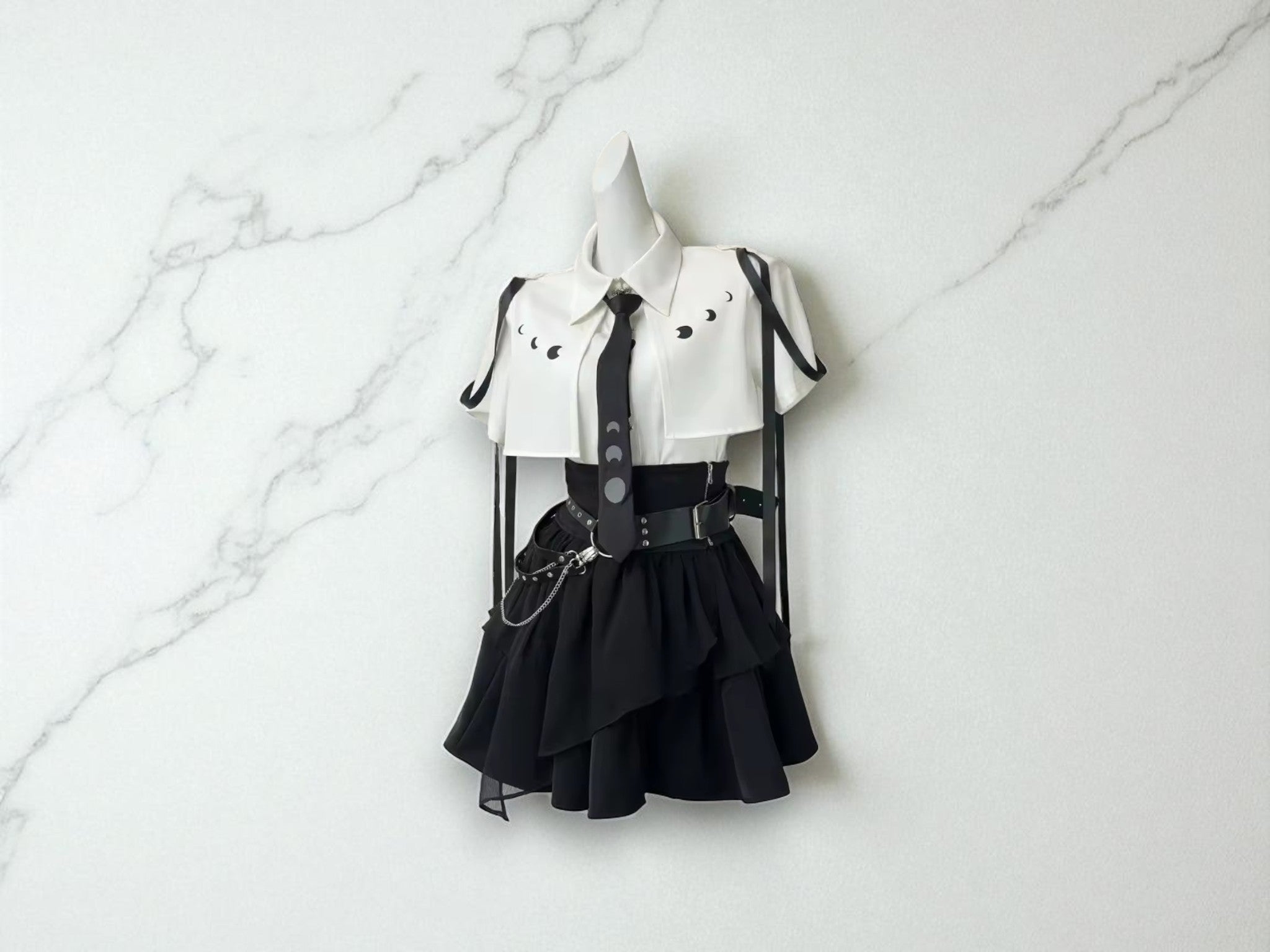 Y2K VINTAGE GOTHIC DRESS 'NYTHERA'